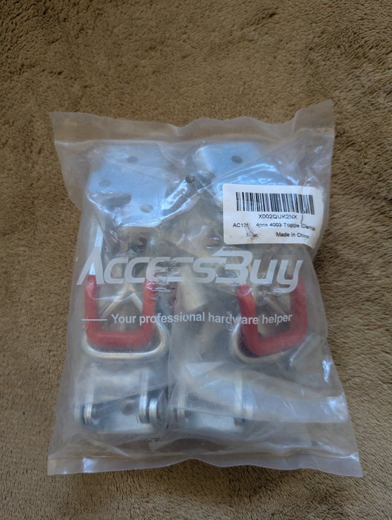 Accessbuy AC12130 4pcs 4003 Toggle Clamps - Your Professional Hardware Helper