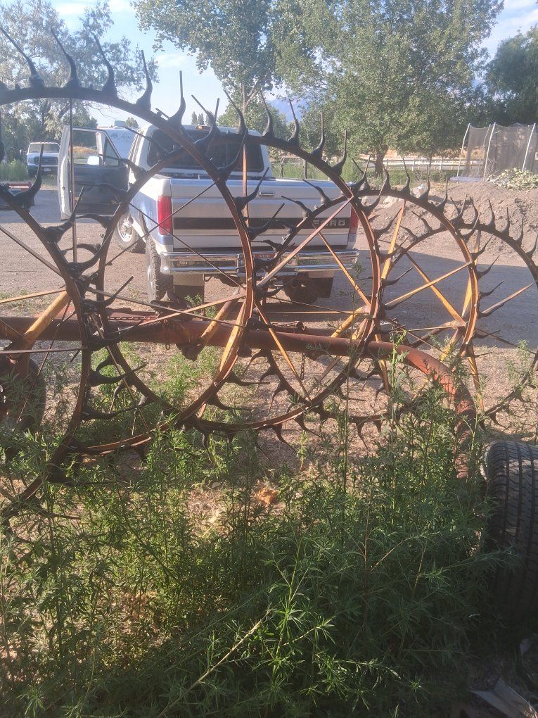 5 wheel hay rake