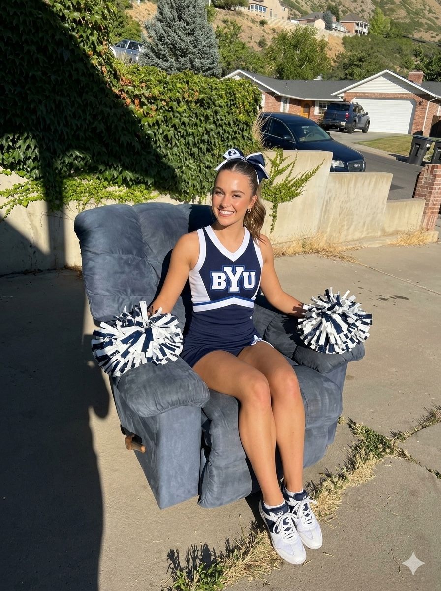 Big and tall La-Z-Boy recliner chair sleeper