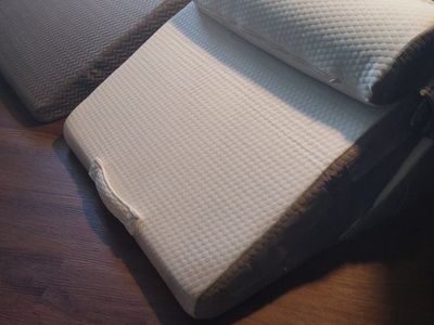 Two Orthopedic Wedge Pillows- lightly used