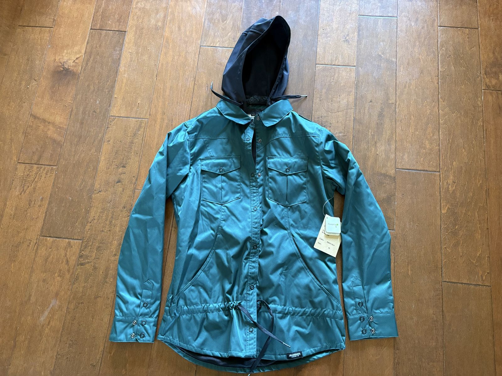 New Green Ride Snowboard Jacket Sz M