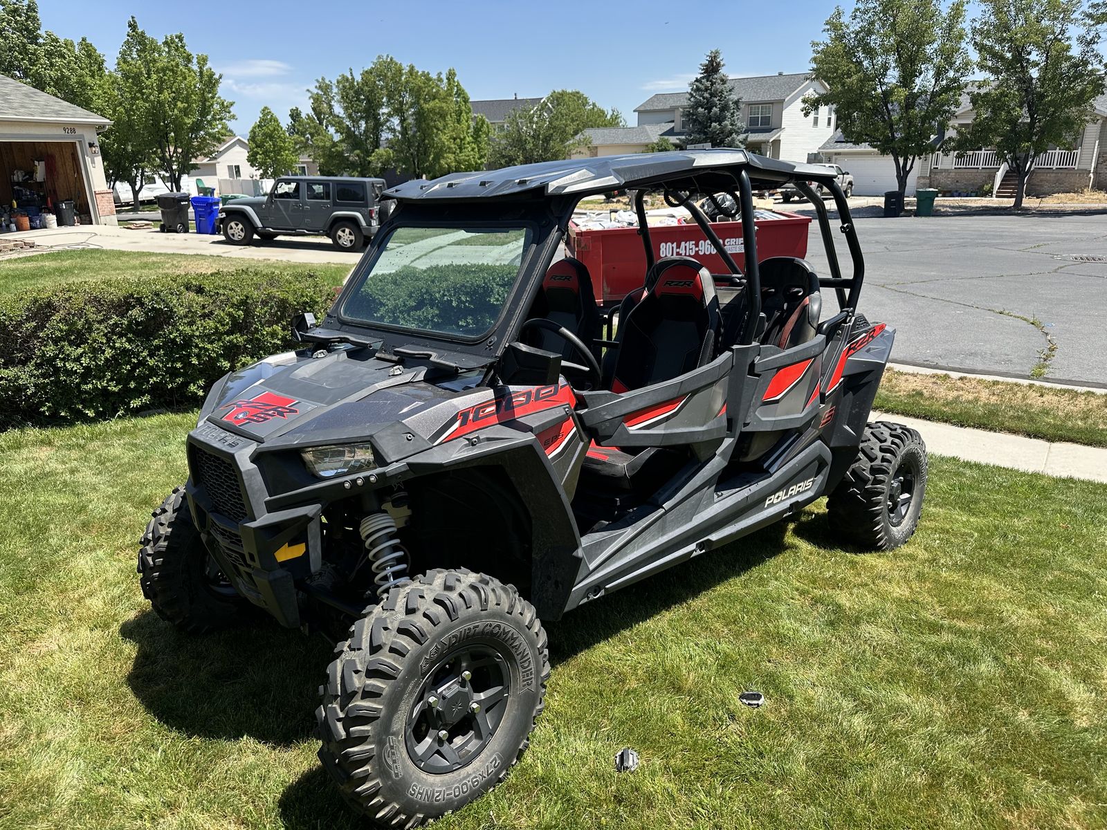 2019 Polaris RZR S 1000 4-Door w/ 5th seat (low miles - lots of add-ons!)