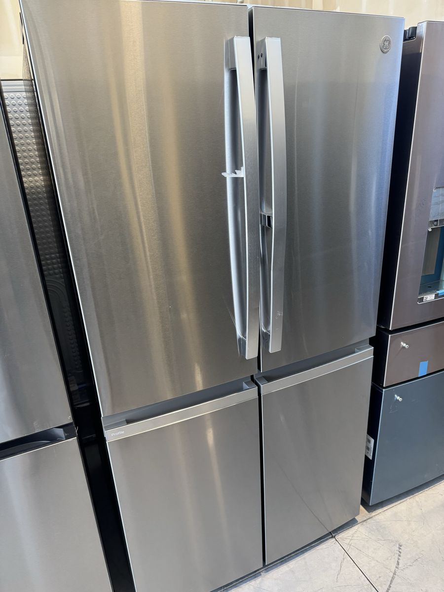 New Scratch and dent GE Profile 28.4 cu. ft. Quad-Door Refrigerator