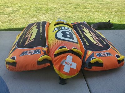 1-4 person delux deck tube