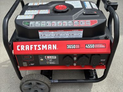 Craftsman generator