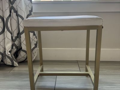 Small metal chair
