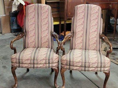 Vintage arm chairs