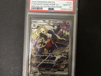 PSA 10 Cynthia's Garchomp ex Special Illustration Rare #232 Gem Mint