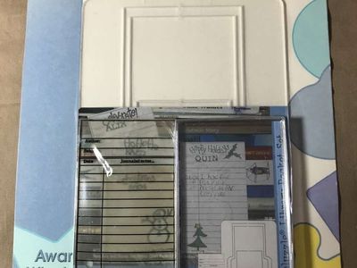 Provo Craft Coluzzle Library Pocket Stamp Set, New