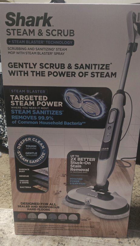 shark steam & scrub