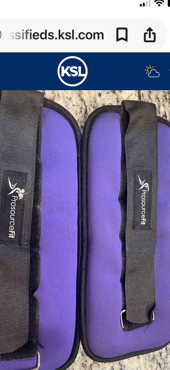 Pronounced Fit Ankle Weights
