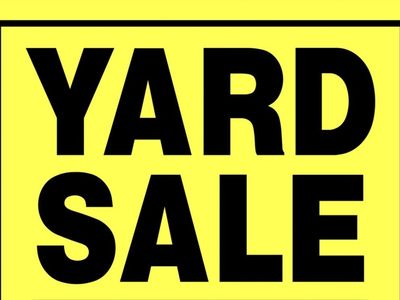 YARD SALE FINAL DAY TODAY !! 6/28