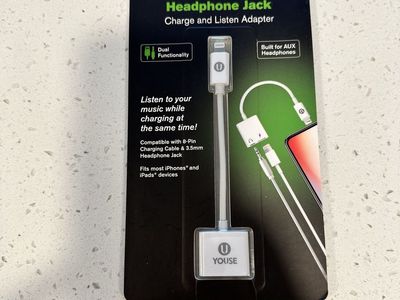 Headphone jack adapter for Iphone