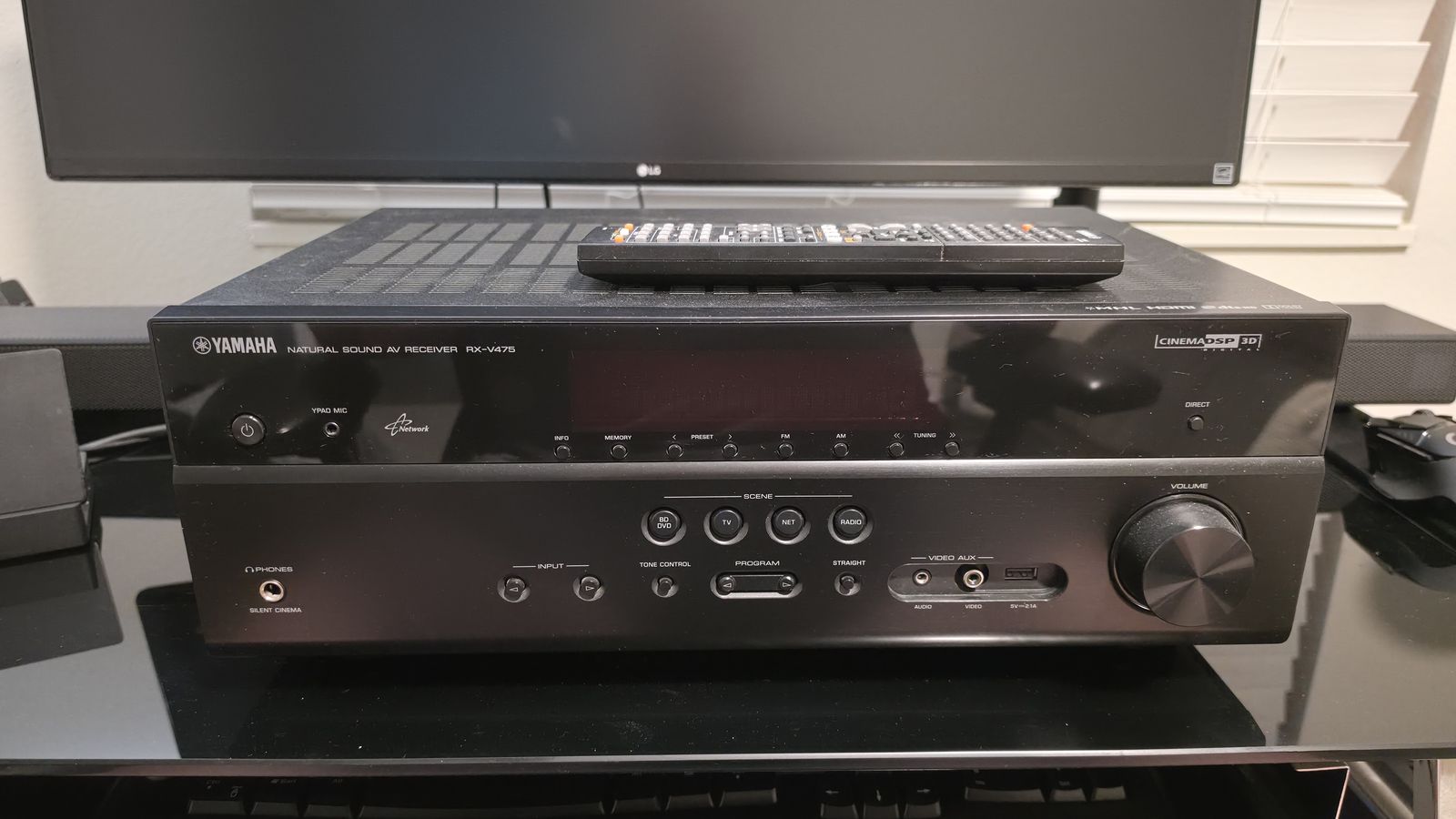 Yamaha Model RX-V475 Natural Sound