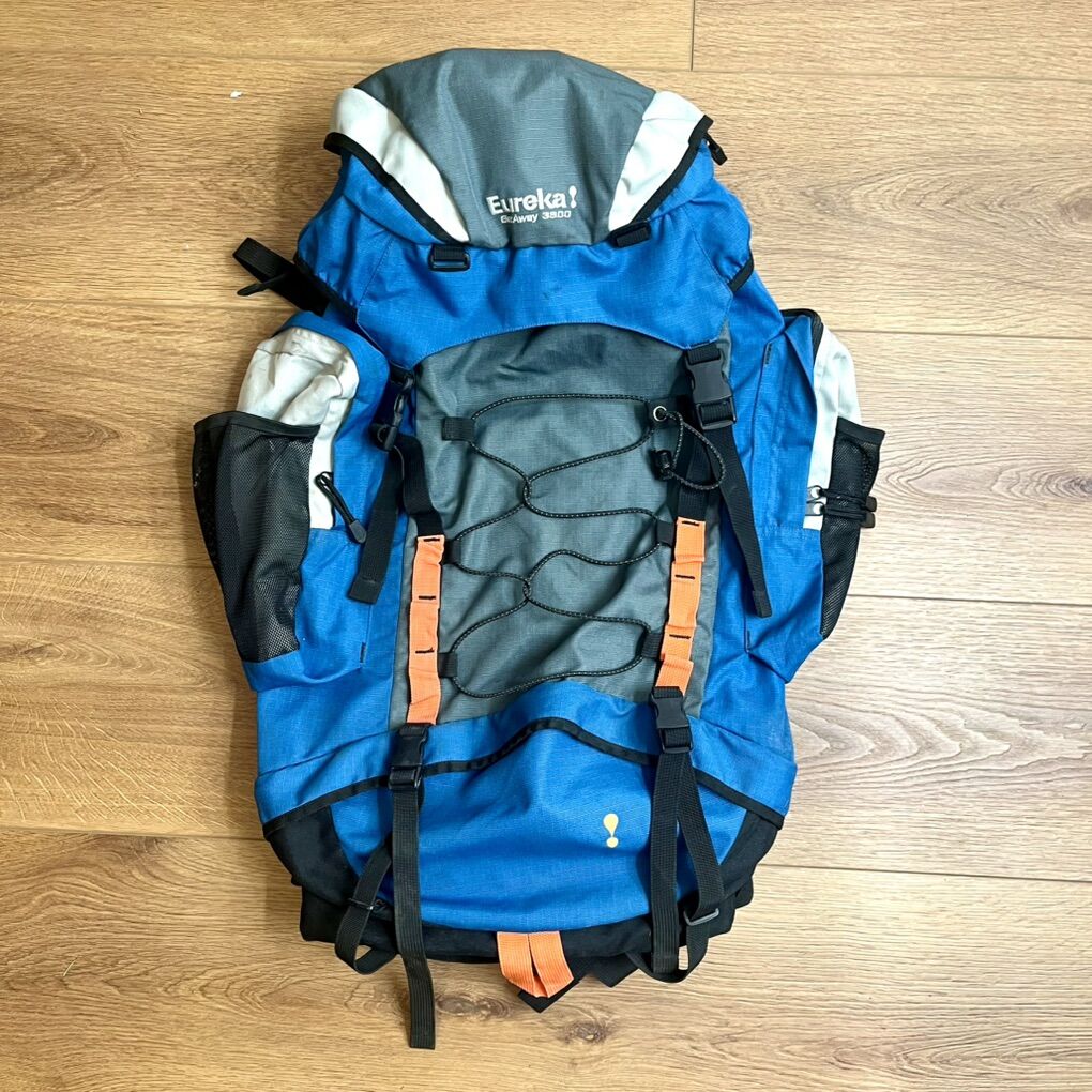 Eureka GetAway 3900 Backpack w Rain Cover Internal Frame