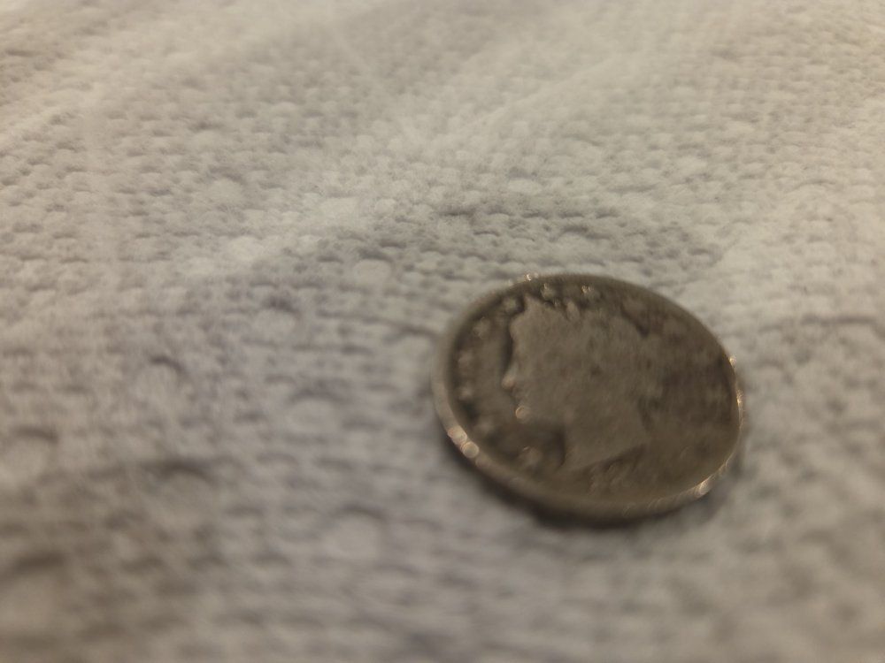 Vintage US Liberty Head V Nickel Coin 1891