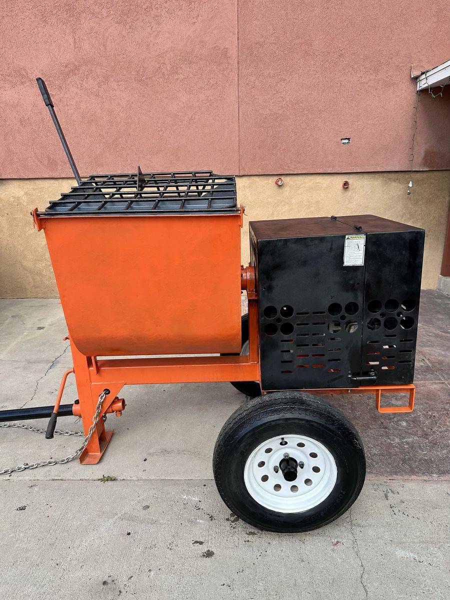 TK Equipment 8HP Honda Mortar Mixer – 8 cu ft