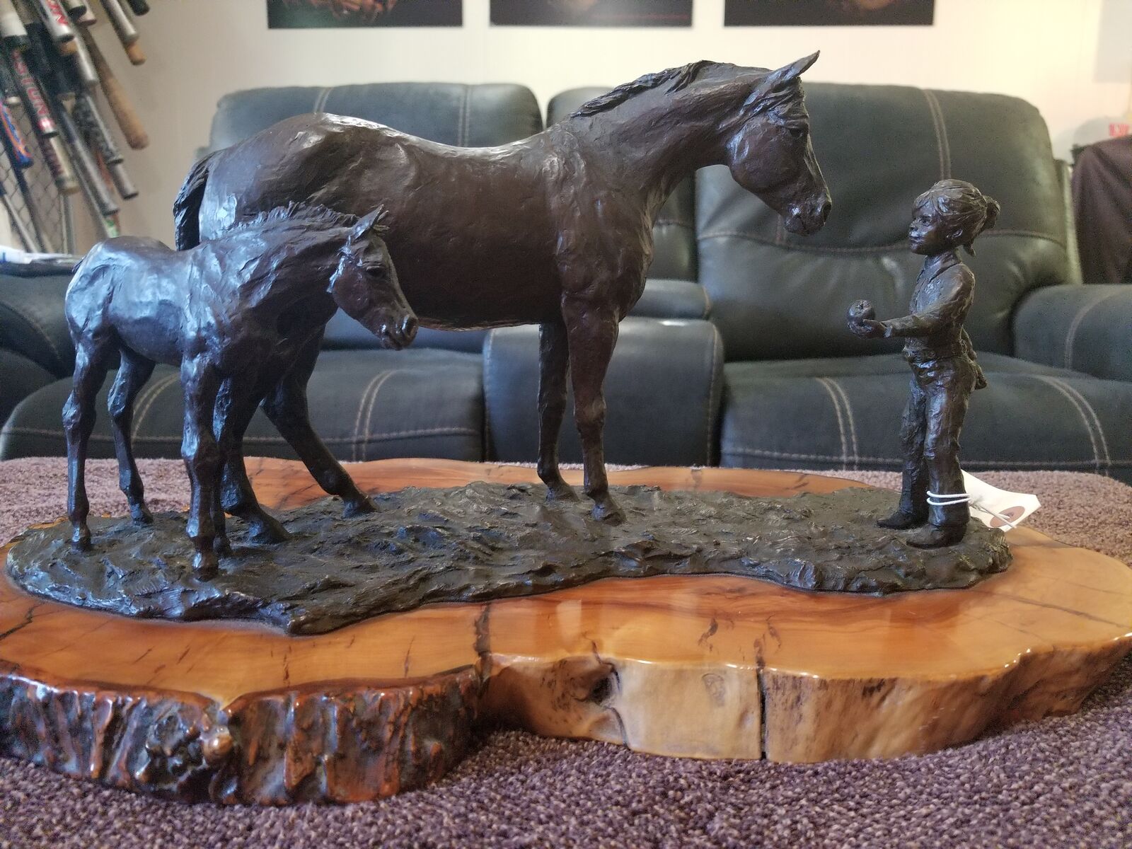 Vel Miller fine art bronze statue.