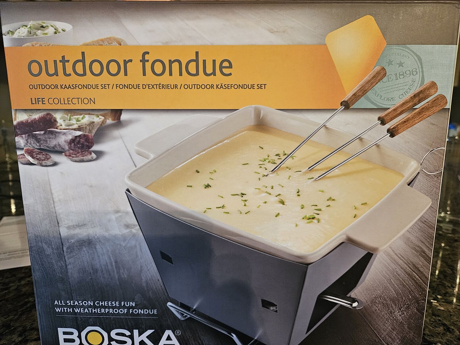 Brand New Outdoor Fondue Set