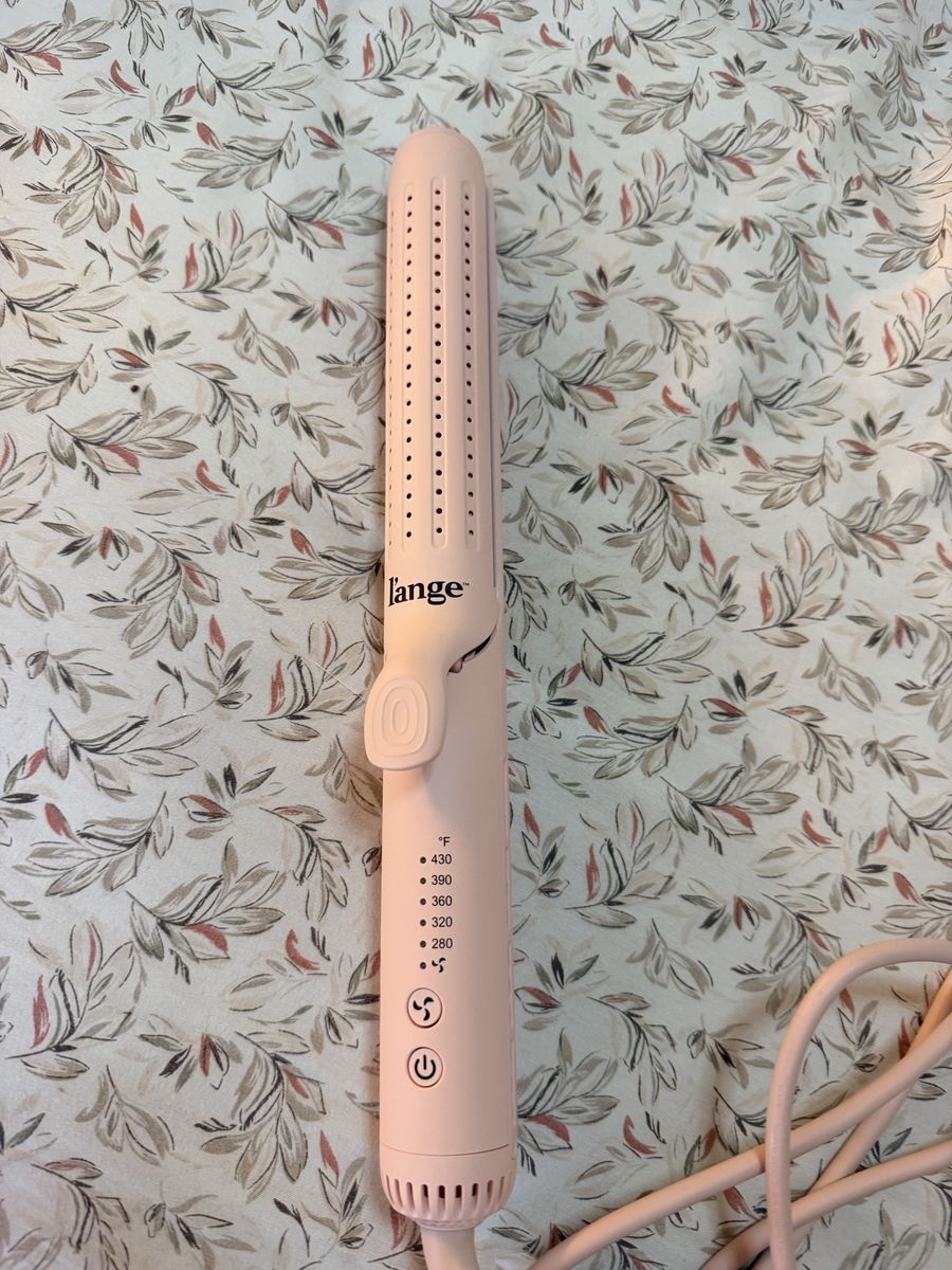 New. L'ange Le Volume 2-in-1 Volumizing Brush Dryer, Blush, Adjustable Heat, Excellent Condition