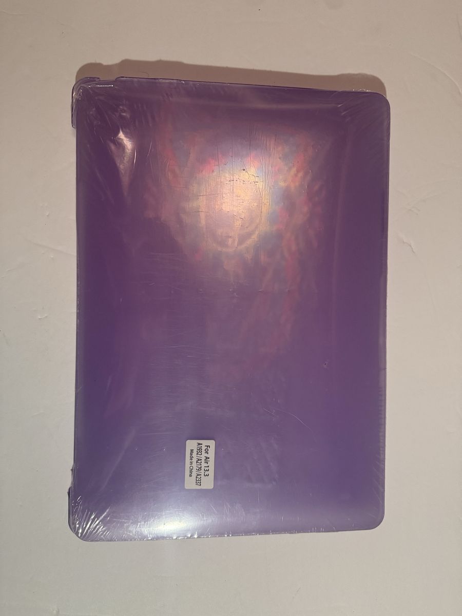 New Purple Hard Shell Case for Apple MacBook Air 13.3" (A1932, A2179, A2337 M1)