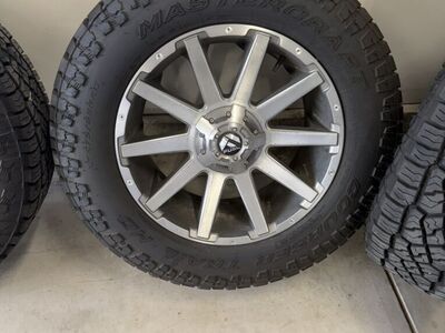 Fuel Contra 6x135 With Tires