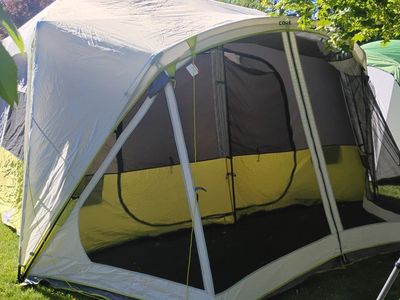 Core equipment 10 person instant cabin tent with screen room