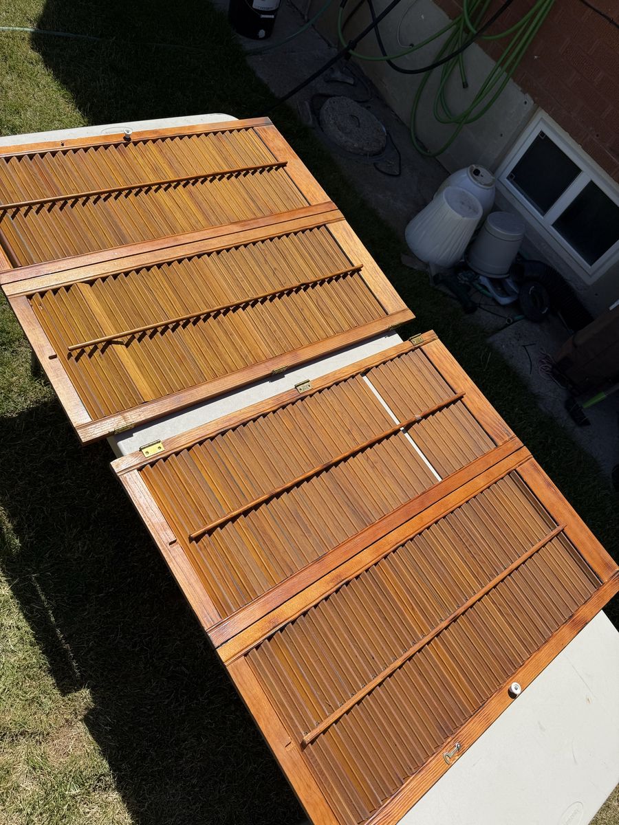 Vintage Wood Shutters
