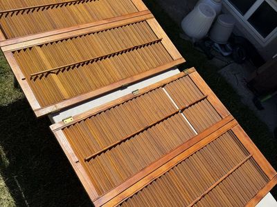 Vintage Wood Shutters