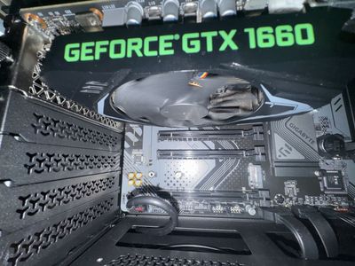 NVIDIA GeForce GTX 1660 Graphics Card