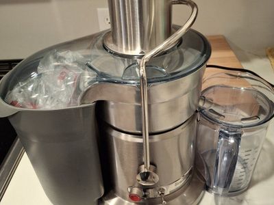 Breville Juice Fountain Elite 800JEXL/B 1000W Centrifugal Juicer - Stainless Steel