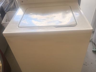 GE Generalelectric Top Load Washer White Used
