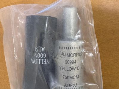 Offset Solid Pin Terminal Connectors 750 MCM Reduce To 500 MCM