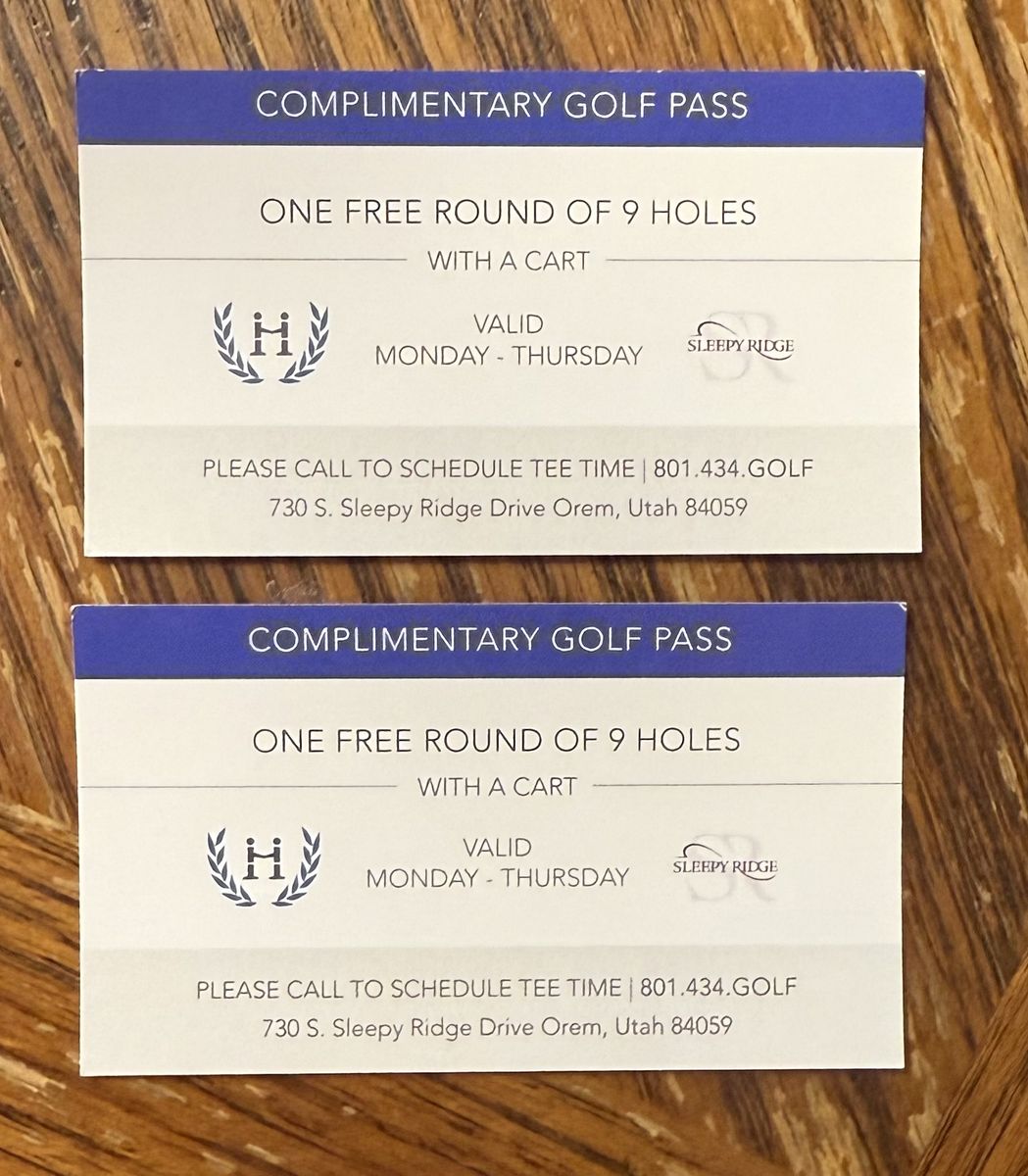Golf Pass at  Sleepy Ridge