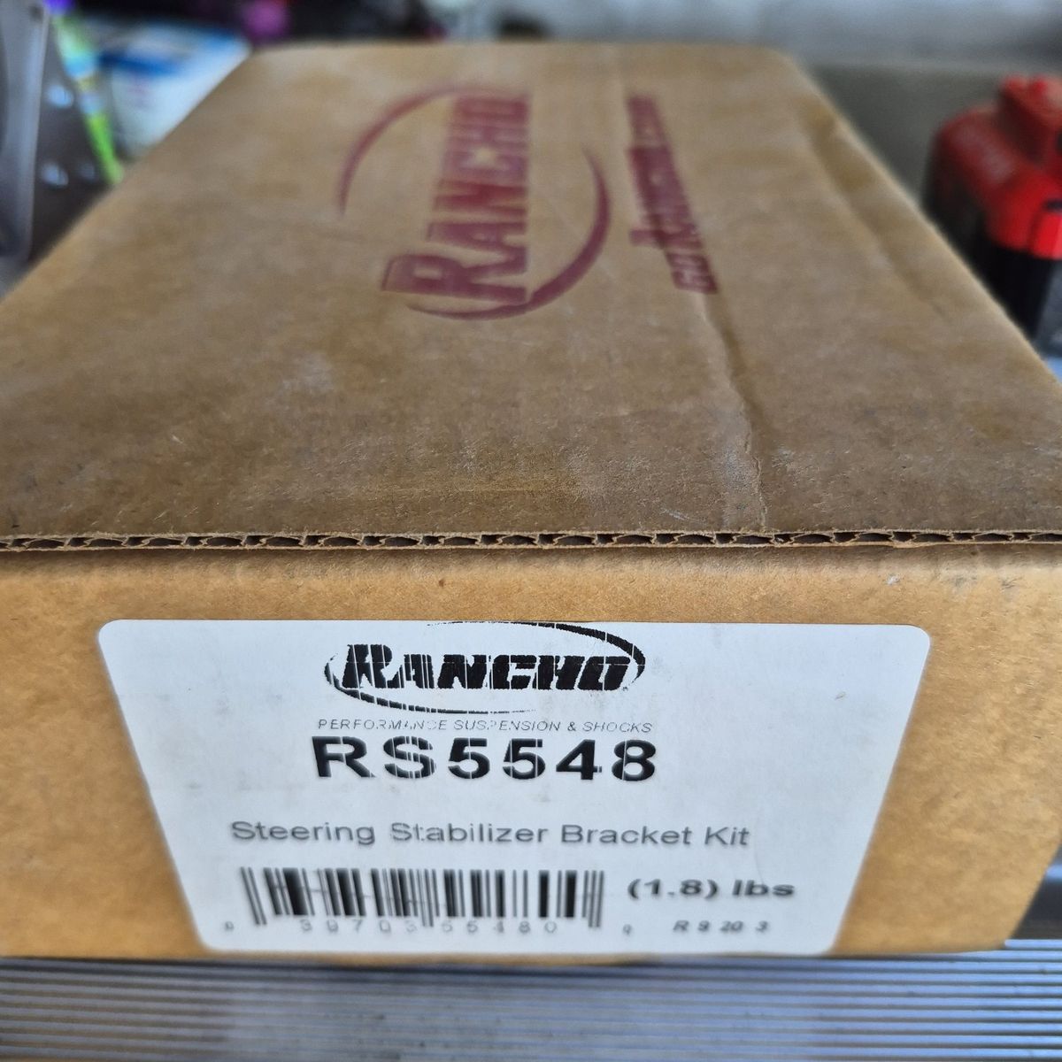 Rancho Steering Stabilizer Bracket Kit