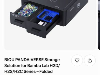 BIQU Panda-Verse Storage Solution for Bambu Lab H2D/H2S/H2C Series