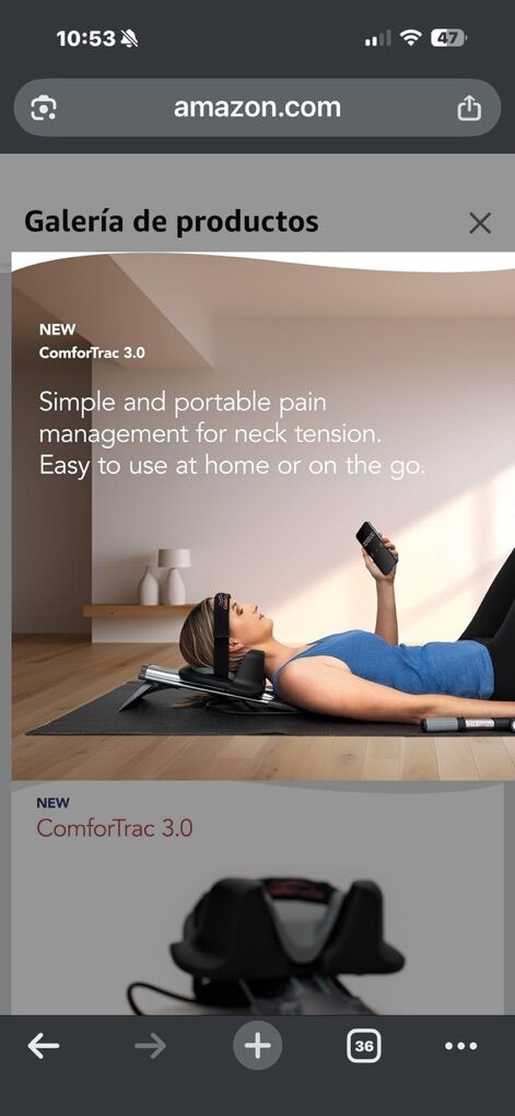 ComforTrac Premium Home Cervical Traction Neck