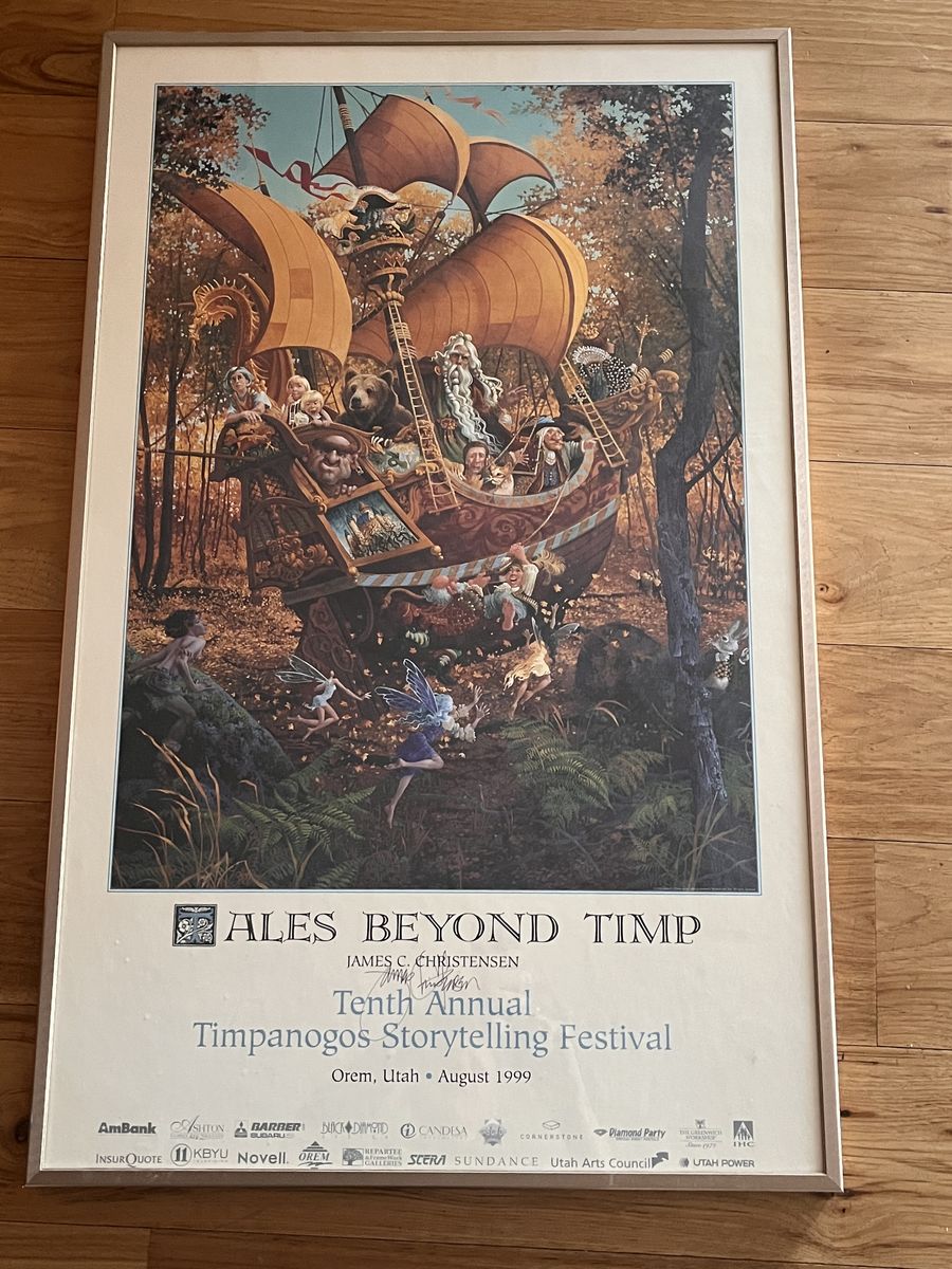 Signed and Framed Tales Beyond Timp Poster