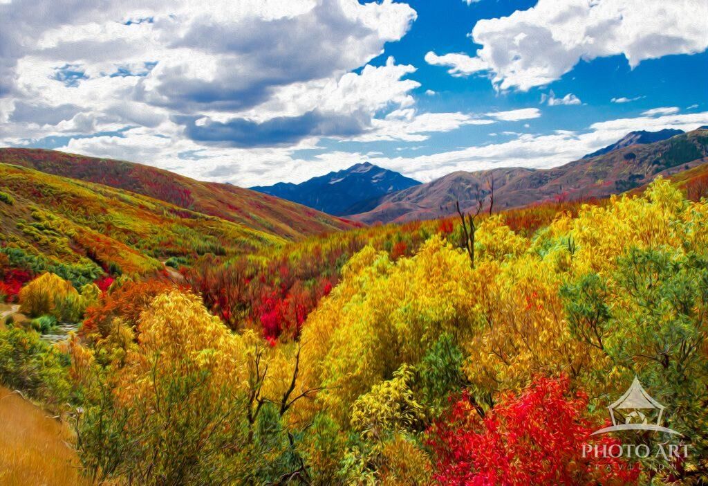 Autumn Time In The Mountains – ”Little Switzerland” Photo Art