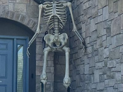 12' Grave & Bones Giant Skeleton (Home Depot)