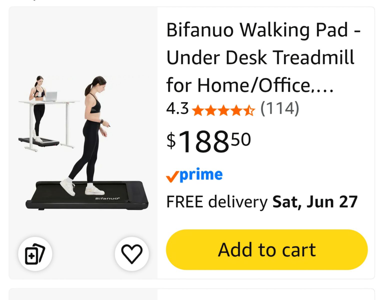 New Under Office Desk Treadmill