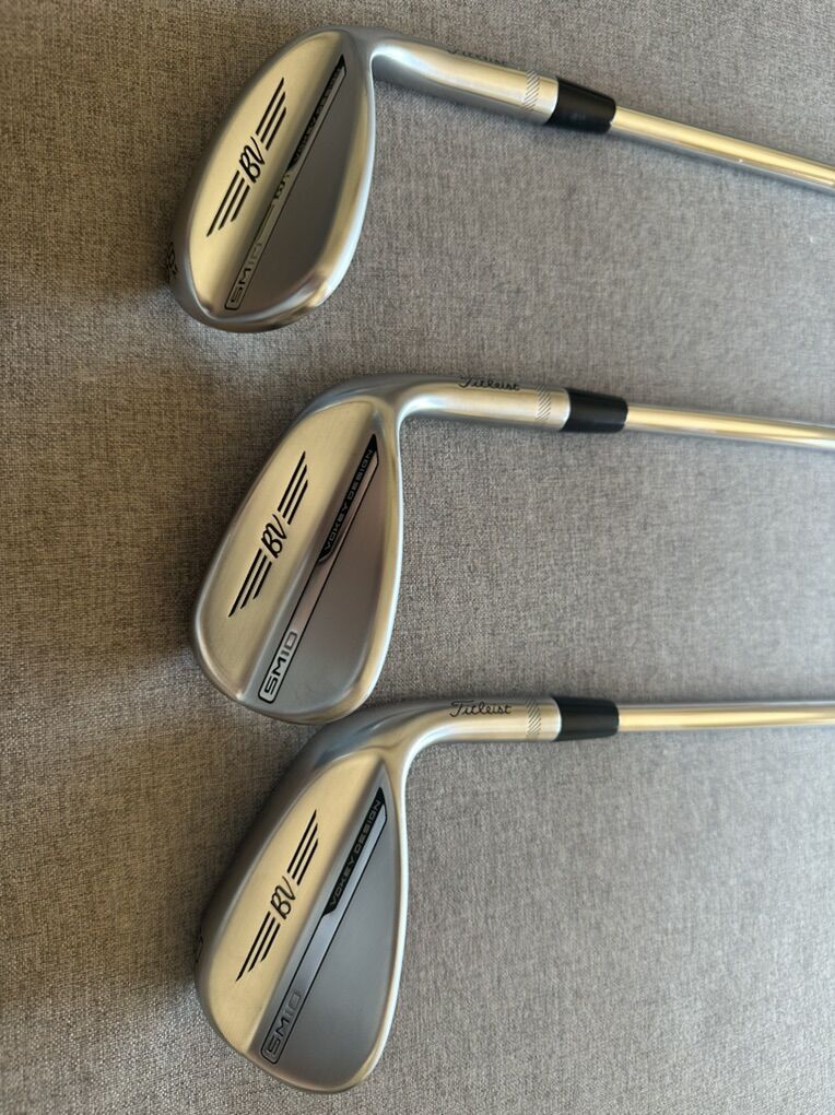 Titleist Sm10 Wedge Set. 50-54-58. Kbs Shafts