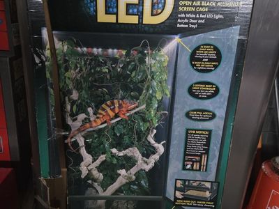Reptibreeze led deluxe terrarium