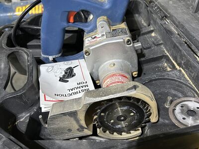 Crane #775 Toe-Kick Saw--Light Use-Flooring Tool