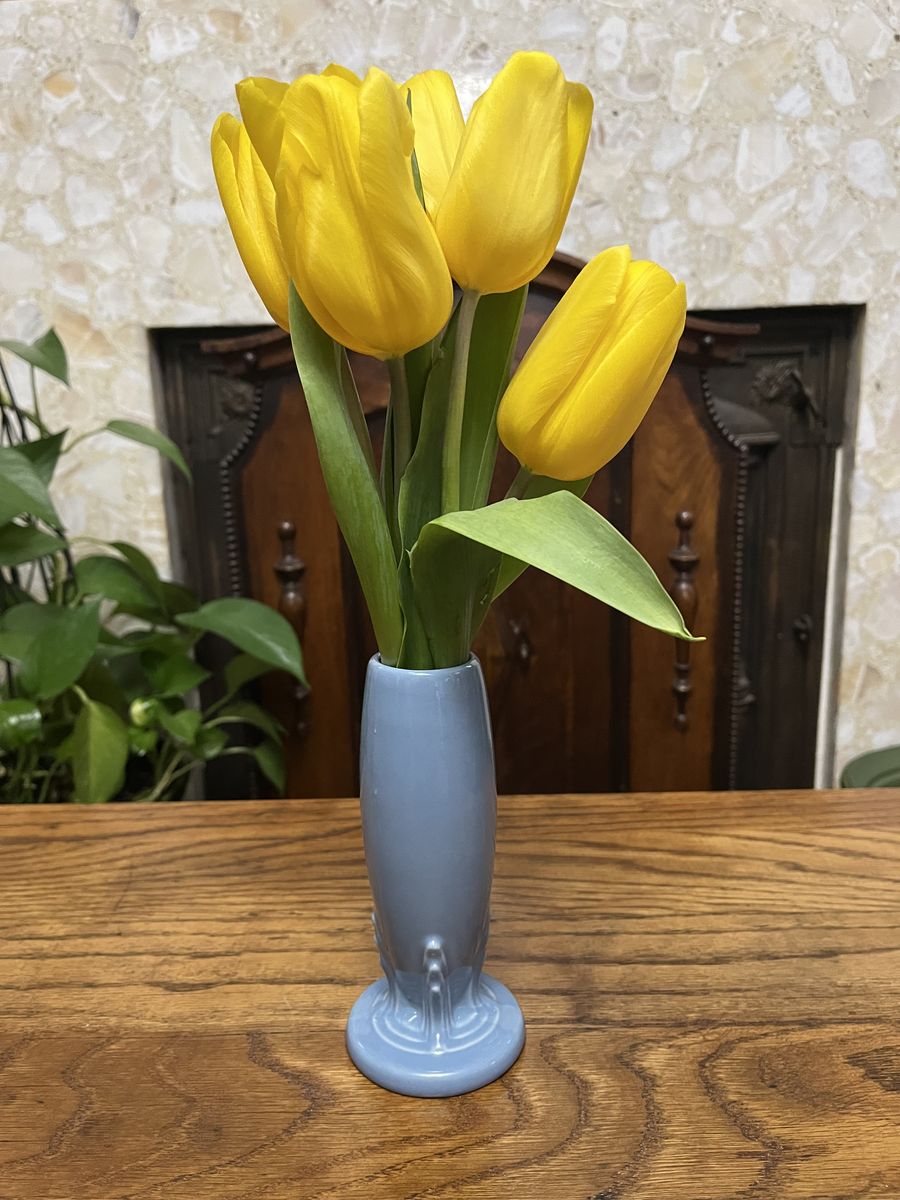 Fiesta Ware / Fiestaware Periwinkle Bud Vase - Retired Color