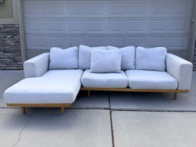 West Elm sectional