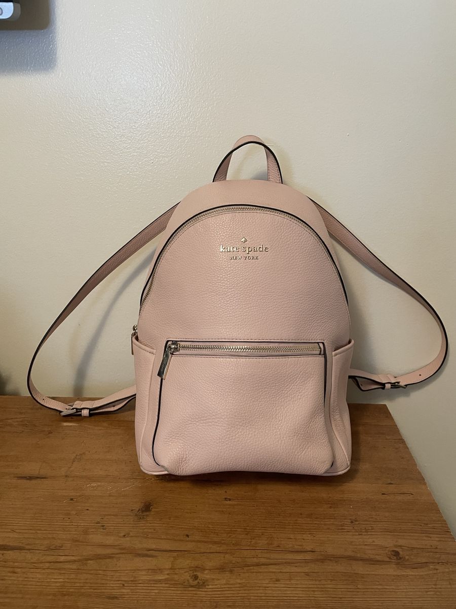 Kate Spade Pink Leather Backpack
