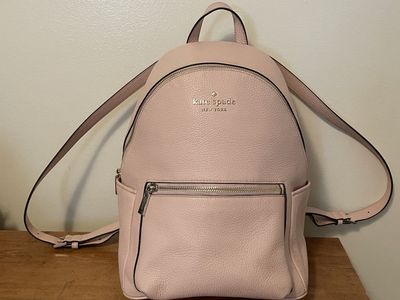 Kate Spade Pink Leather Backpack