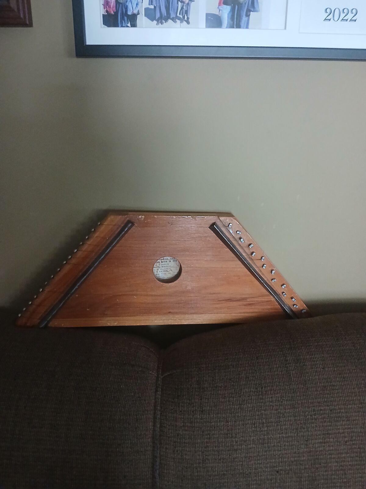citara mini wooden harp