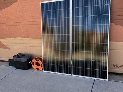 EcoFlow Solar Battery and Solar Panels